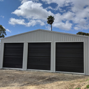 7m x 10m x 3.5m Tripple Parking Workshop - Bests Shed Midvale