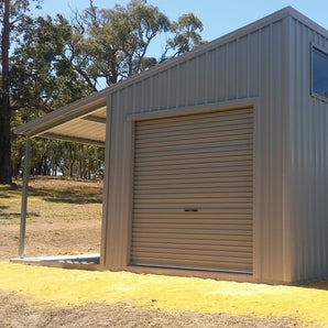 6m x 3.5m x 2.5m Skillion Shed lower chittering