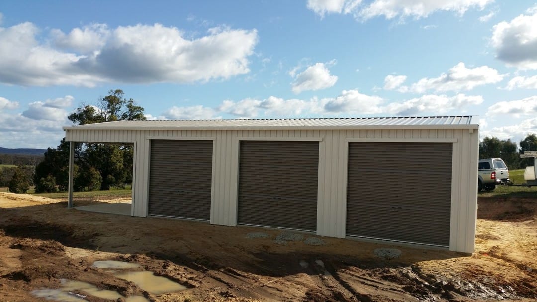 Our Best Garaport Garage Shed Supplied and Built in Toodyay WA – Roys Steel