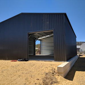 16m x 10m x 4m Workshop Shed darling downs
