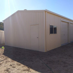 9m x 6m x 3m Garage Shed Waikiki