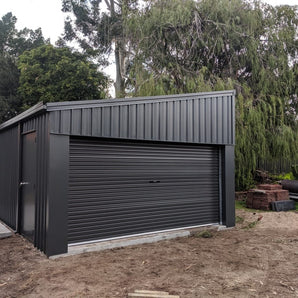 7m x 4.5m x 2.4m Parking Shed Victoria Park