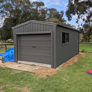 6.18m x 3.2m x 2.4m Shed Darling Downs